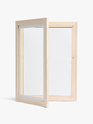 Minitude OLIVER  Öppningsbar Ram A3, 100 Ark, White Wash