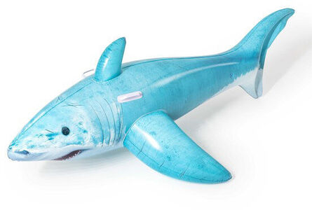 Bestway Shark Flytleksak, Blå