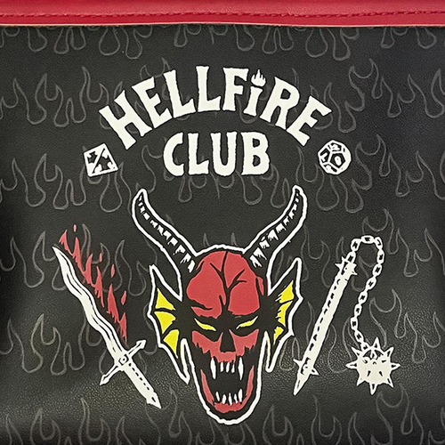 Stranger Things Hellfire Club Necessär, Svart