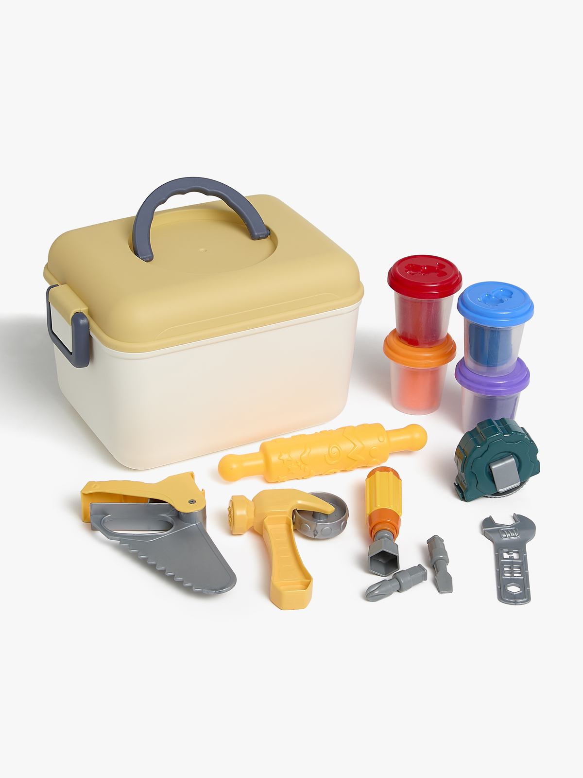 Fippla Leklera med Verktygslåda 4 Färger