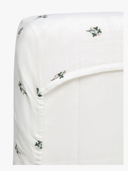 Alice & Fox ADORA Dra-på-lakan Juniorsäng 90x200, Vit