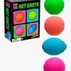 NeeDoh Teenie Hot Shots Stressbollar 4-Pack