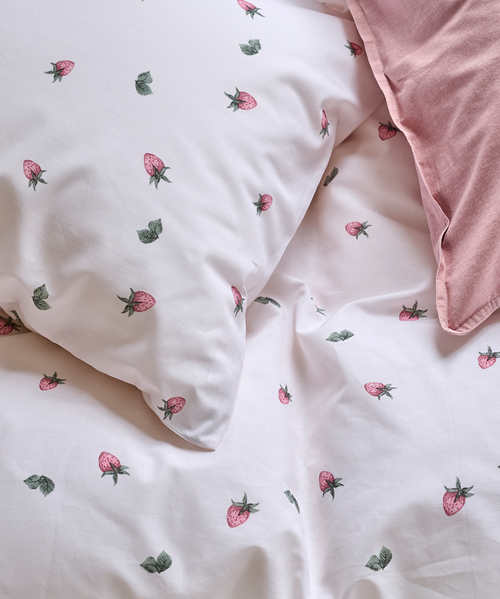 Borganäs Bäddset Jordgubbsdröm 150x210