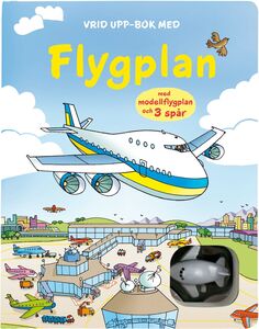 Vrid upp-bok med Flygplan