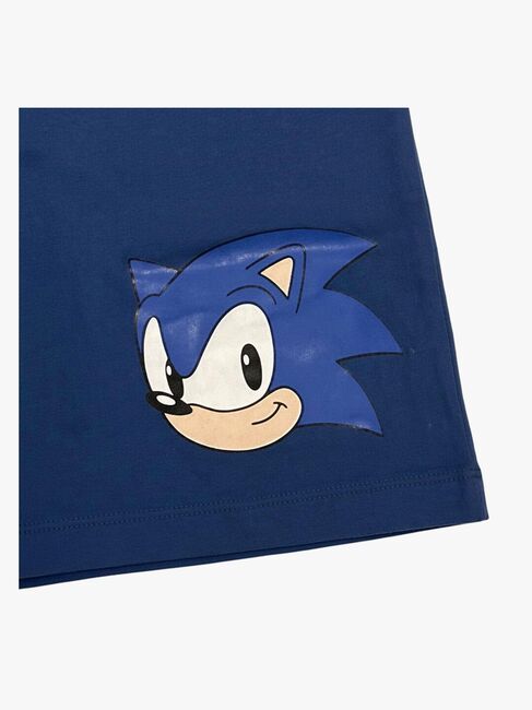 Sonic T-shirt & Shorts Set, Blå