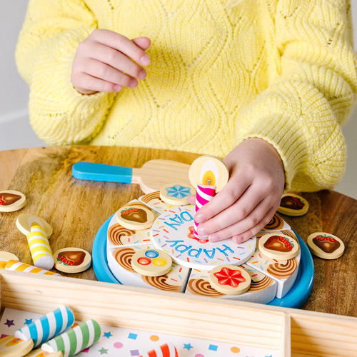 Melissa & Doug Leksakstårta Trä 34 Delar