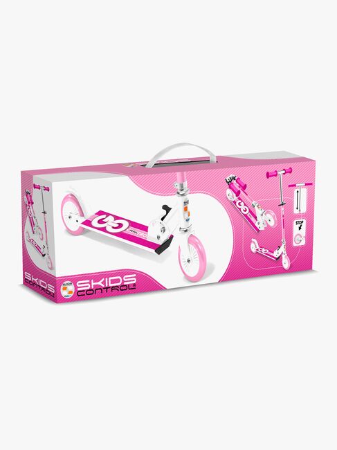 Skids Control Hopfällbar Sparkcykel, Rosa