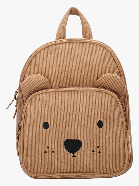 Kidzroom Manchester Ryggsäck Beary Excited Större, Brun