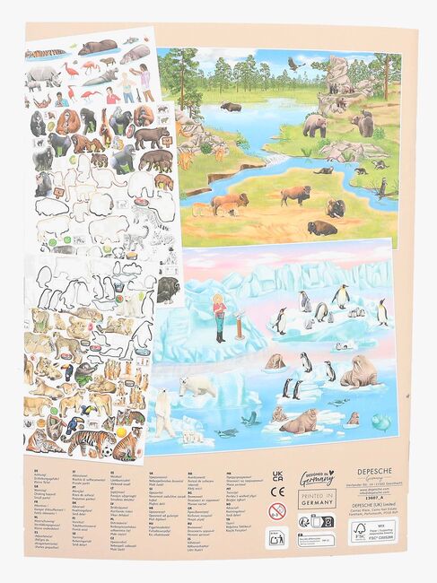 Motto Trends Pysselbok Create Your Zoo