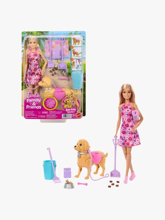 Barbie Family & Friends Malibu Lekset Hundrastning