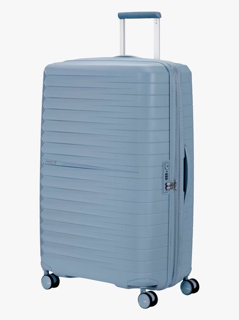 American Tourister FastForward Spinner Resväska 108-118L, Steel Blue