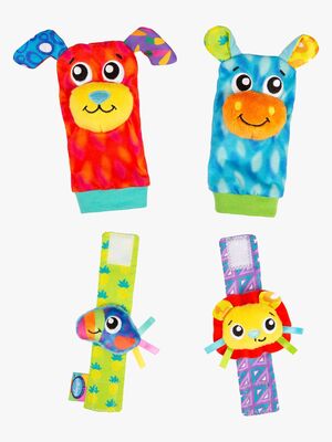 PlayGro Pals Wrist Rattle & Foot Finder Aktivitätsspielzeug