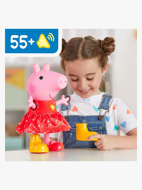 Greta Gris Interaktiv Leksak Muddy Puddles Party 30 cm