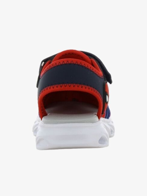 Marvel Spider-Man Blinkande Sandaler, Navy/Red