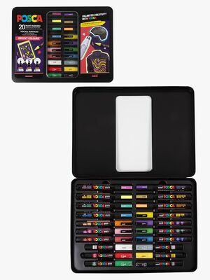 Posca Filtpennor i Fodral 20 st