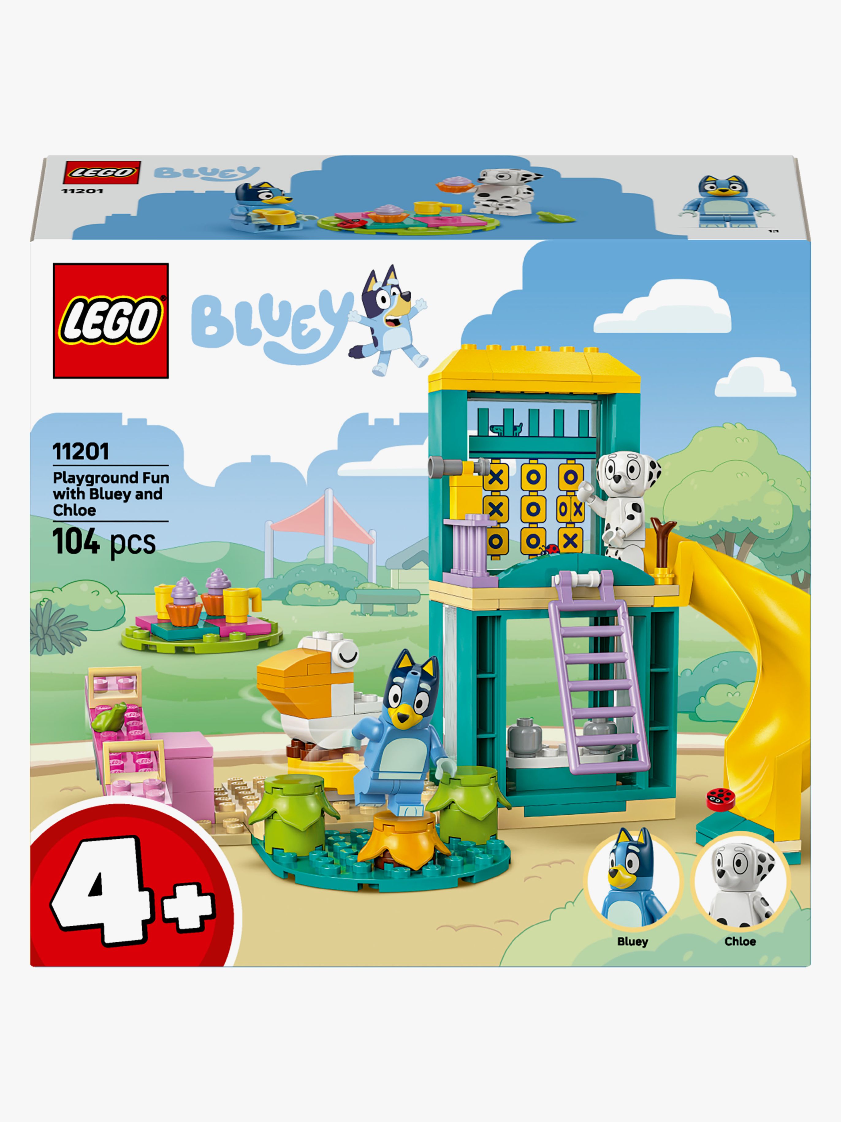 LEGO Bluey 11201 Skoj på lekplatsen med Bluey och Chloe