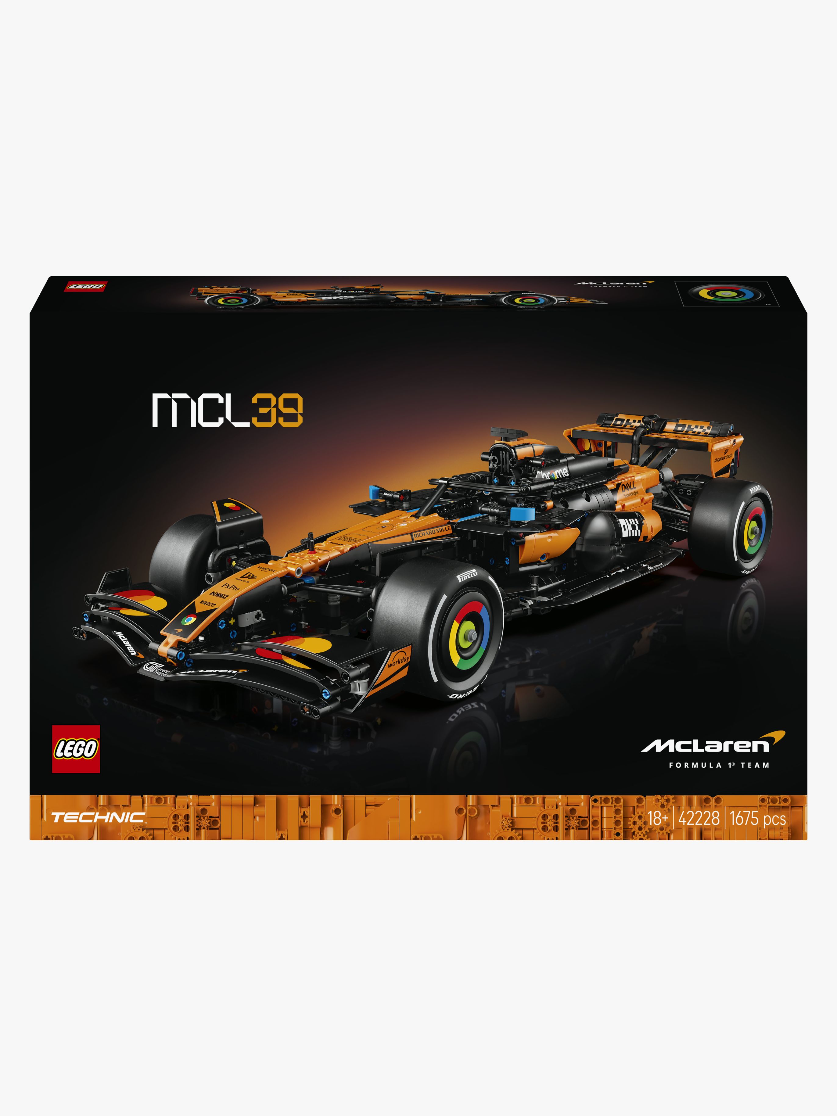LEGO Technic 42228 McLaren MCL39 F1 bil
