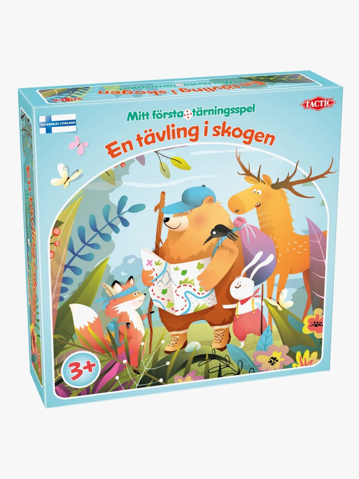 Tactic Spel En Tävling i Skogen
