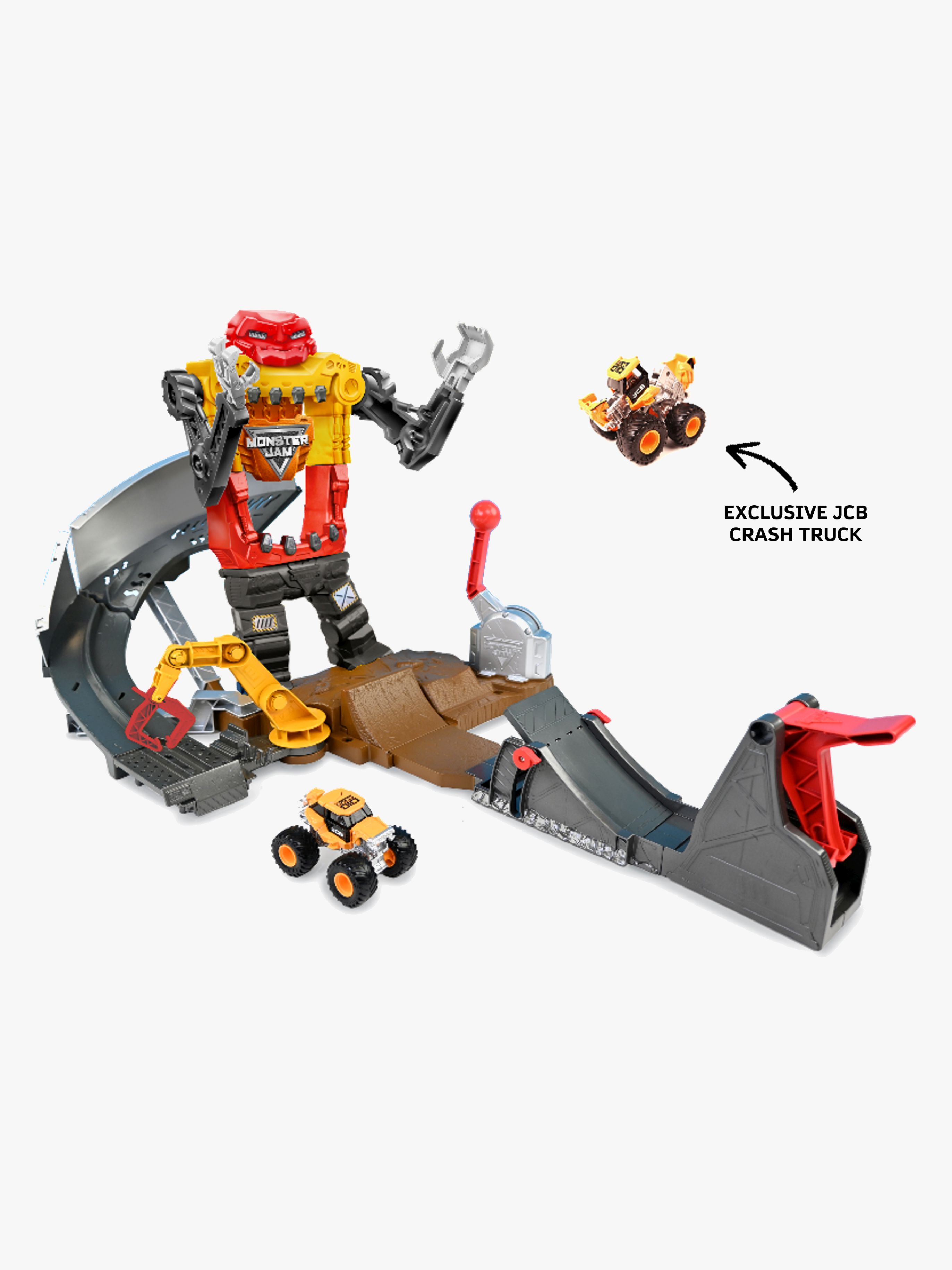Monster Jam 1:64 Smash &  Bash Smashbot Lekset