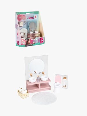 Lundby Puppenhauszubehör Waschbecken & Toilette