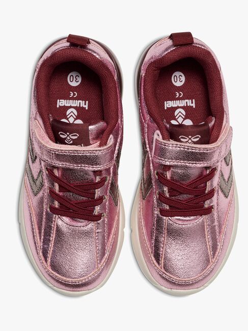 Hummel Daylight Glitter Jr Sneakers, Roseate Spoonbill