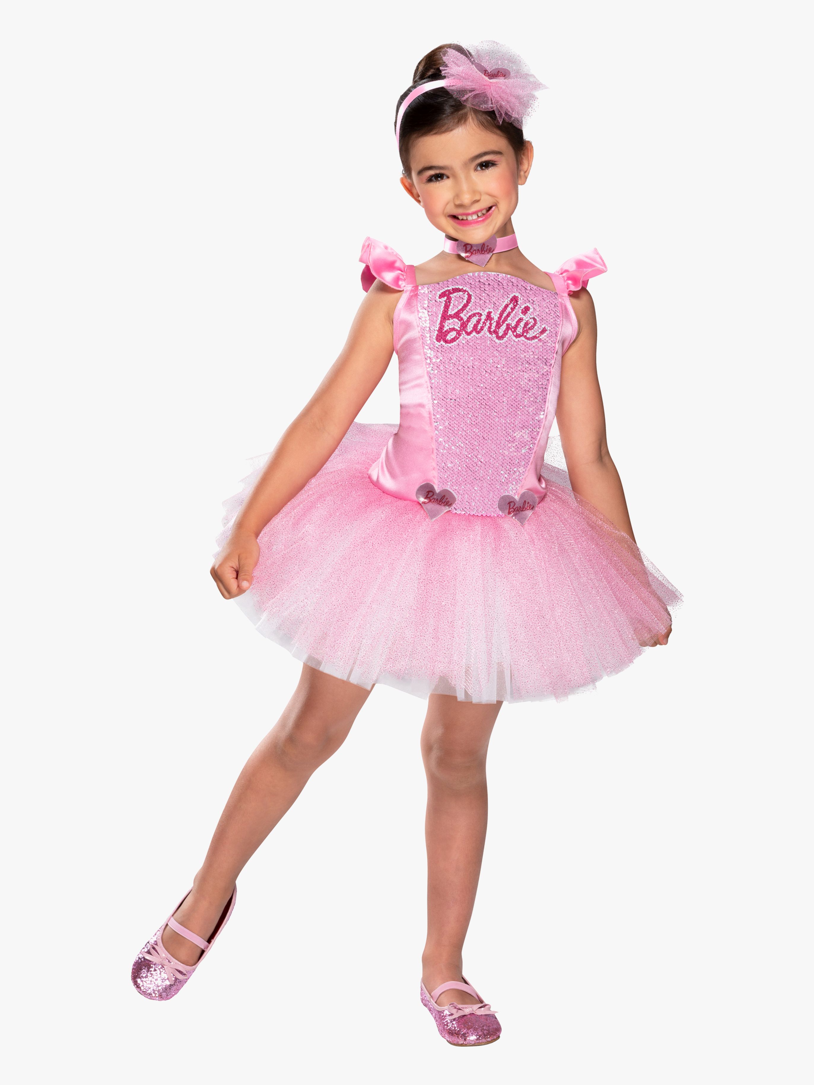 Barbie Ballerina Utklädnad med Hårband, 7-8 år