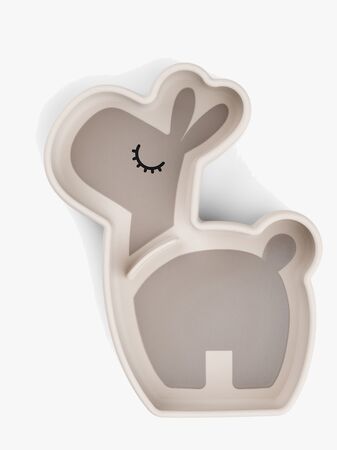 Done By Deer Stick & Stay Silikontallrik Lalee, Sand