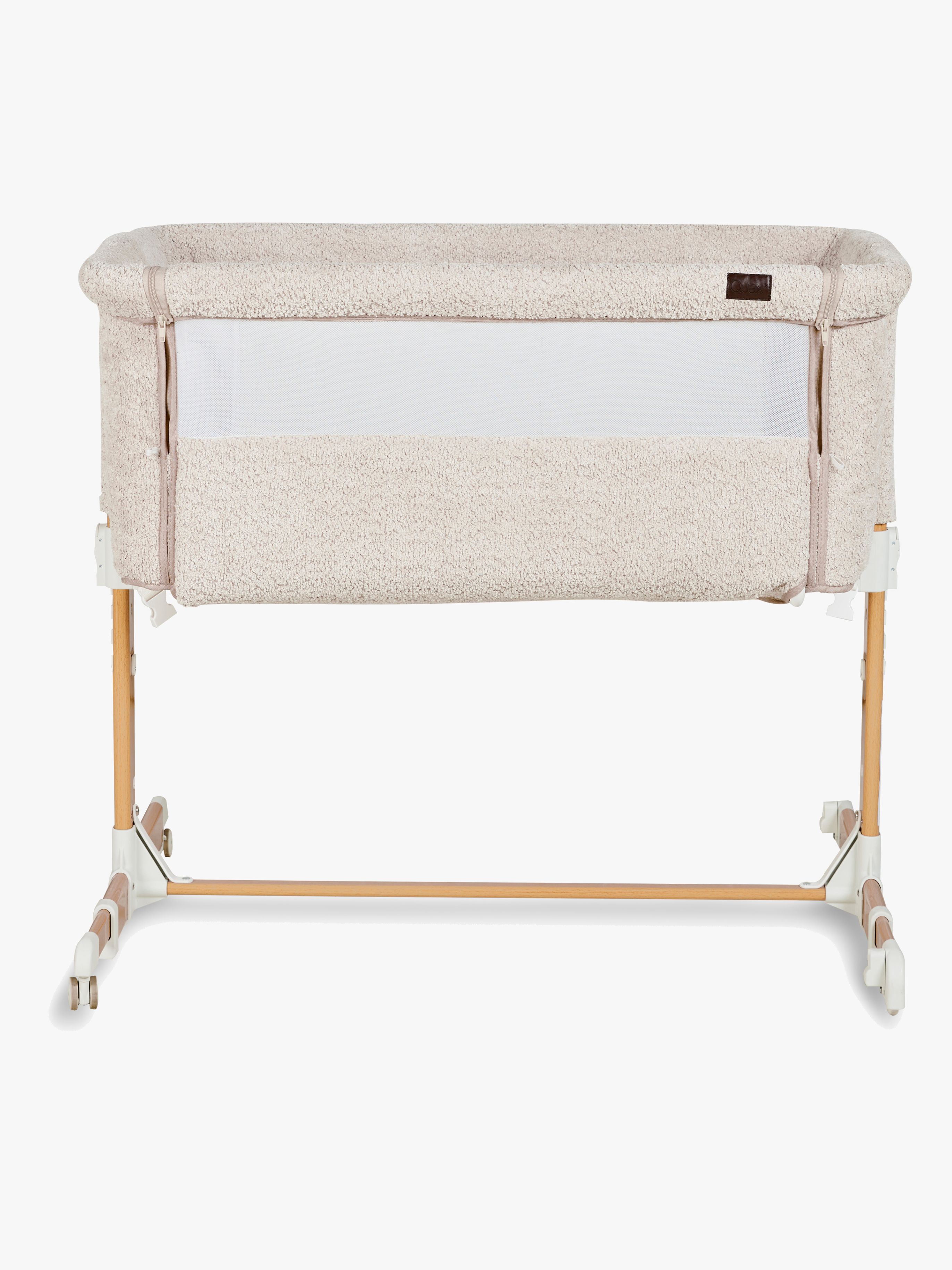 Quax Bedside Crib Sheep – höjdjusterbar sängkorg, OEKO-TEX