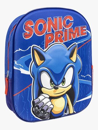 Sonic Prime Kids Ryggsäck 3D, Blå