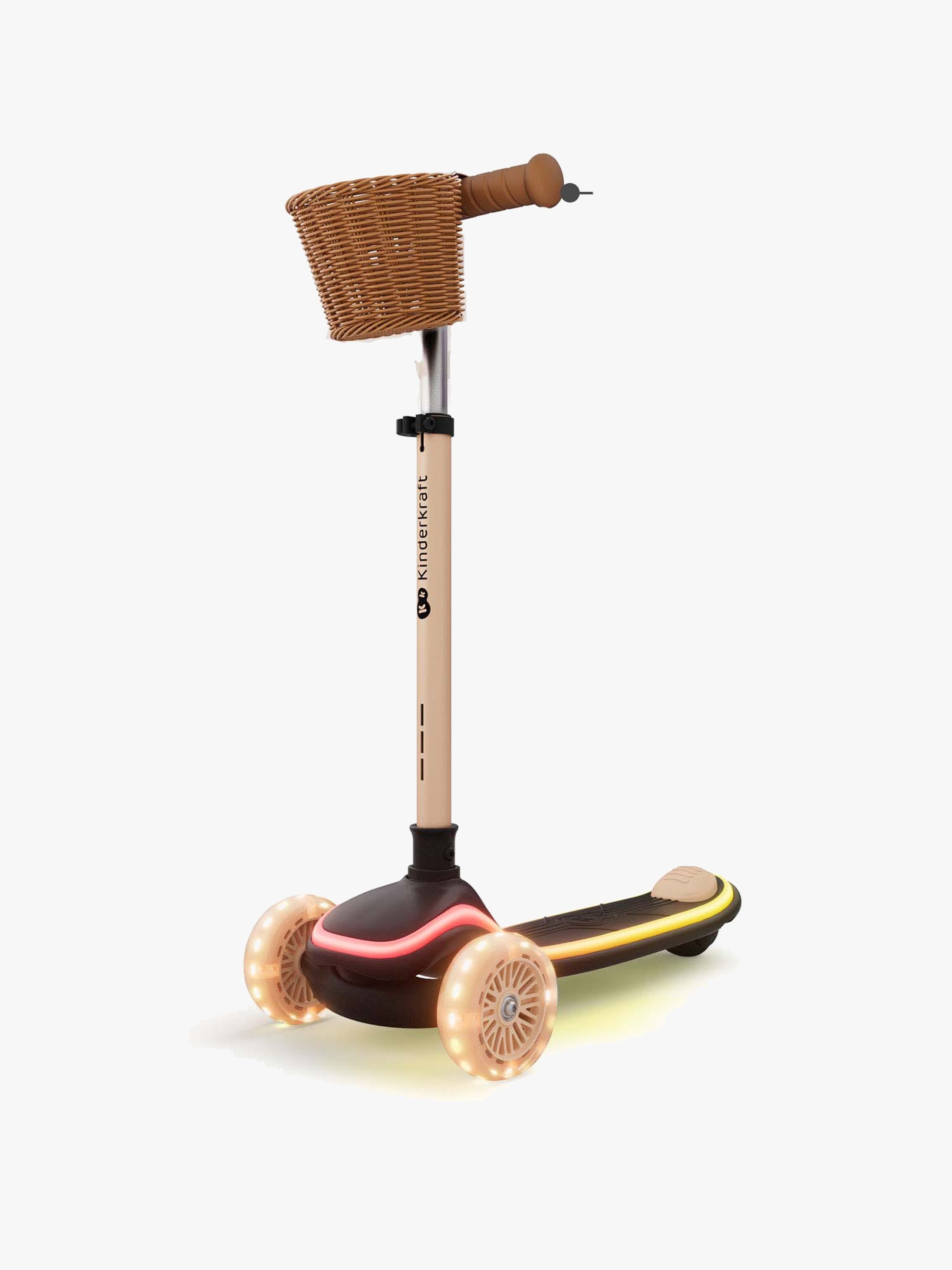 Kinderkraft Raket Up Hopfällbar 3-hjulig Sparkcykel