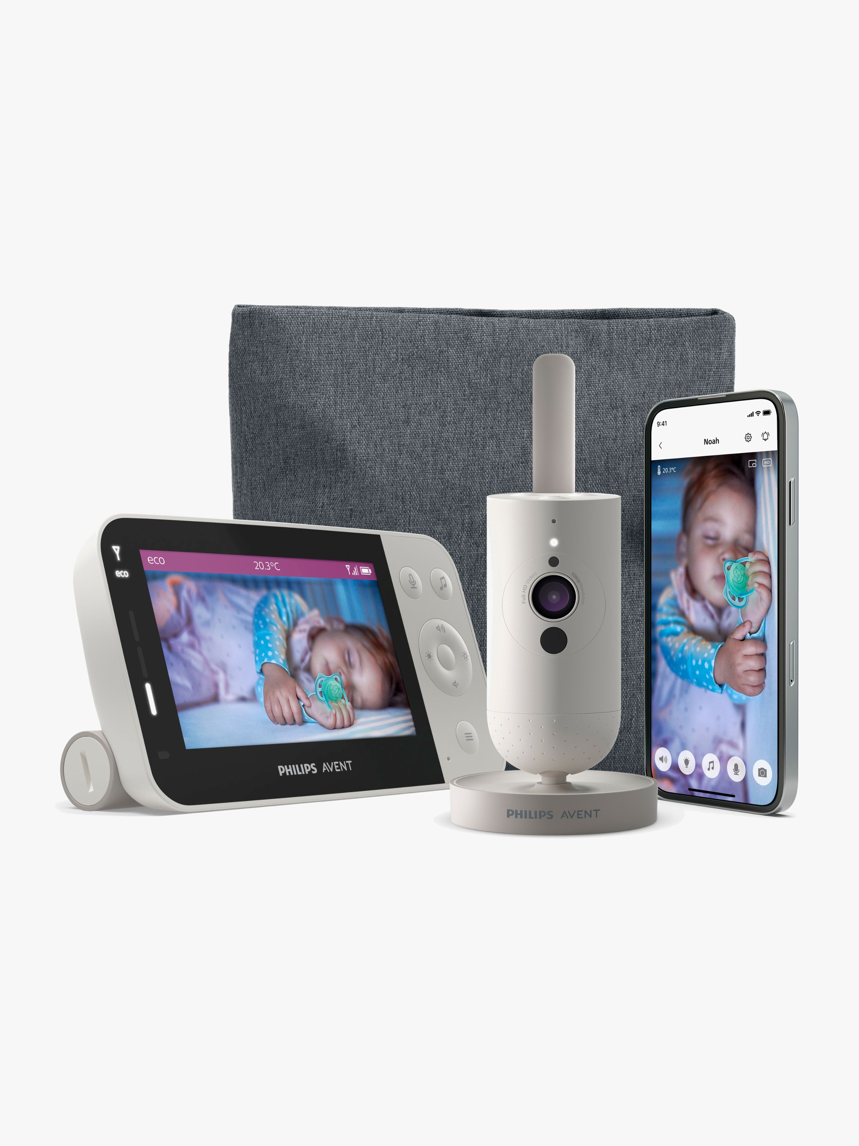 Philips Avent SCD953/26 – babyvakt med Full HD och krypterad uppkoppling