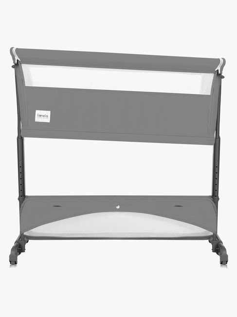 Lionelo Thomi Plus 5-i-1 Bedside Crib, Grey Concrete