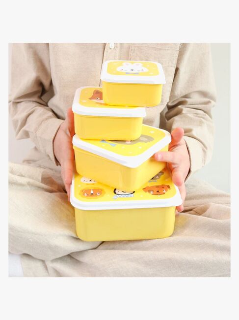 A Little Lovely Company Lunchboxset, Djurvänner