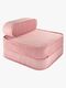 Wigiwama Flip Vikbar Stol 150x60 cm, Pink Mousse