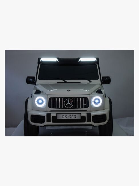 Mercedes Benz AMG G63 Elbil, Vit