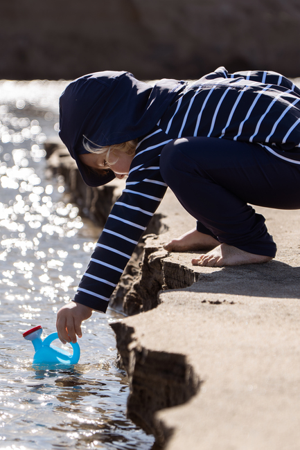 Nordbjørn Sandhamn UV-Set, Navy Stripe