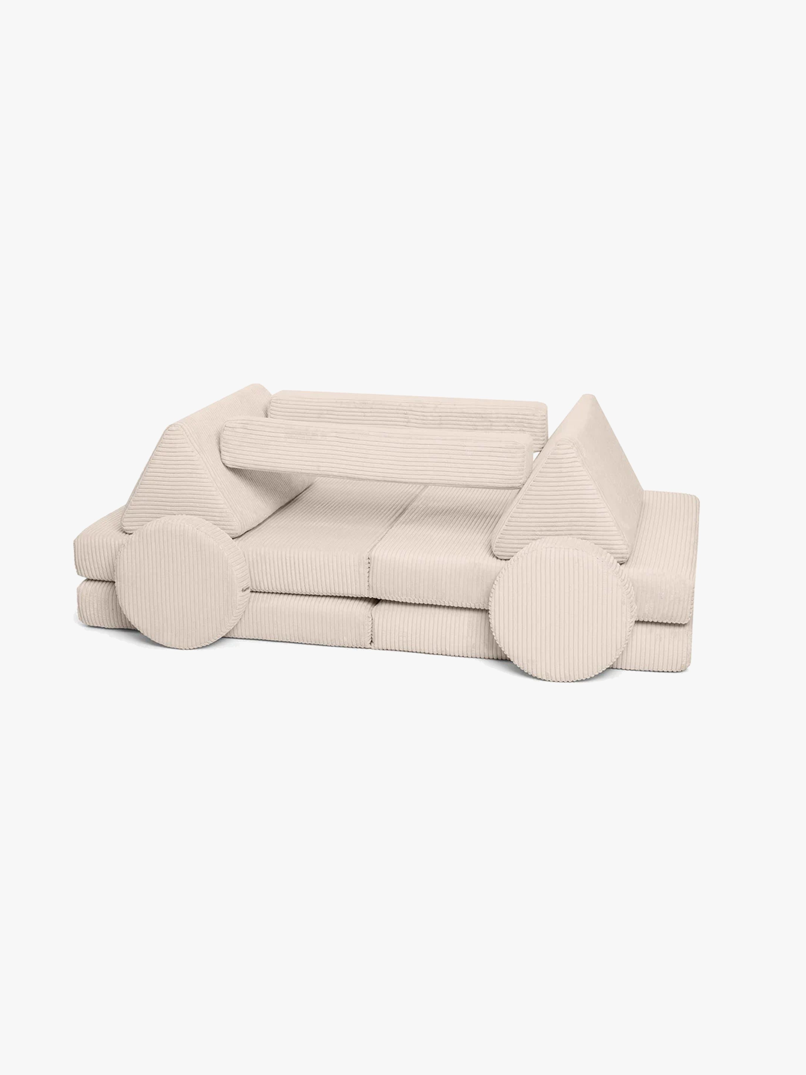 Shappy Play Byggbar Soffa 160x80 cm Manchester – 10 delar, Oeko-Tex-certifierad