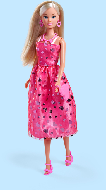 Steffi Love Modedocka med Glitterklänning