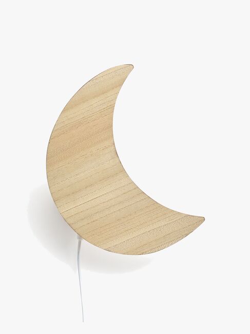 Alice & Fox SMILLA Vägglampa Måne, Natural