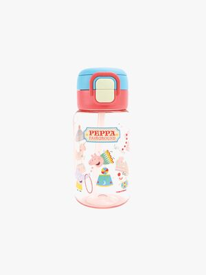 Nuby Peppa Pig 2-in-1 Vannflaske 550 ml, Rosa