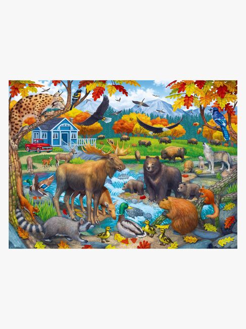 Ravensburger Pussel Wildlife Gathering 150 Bitar