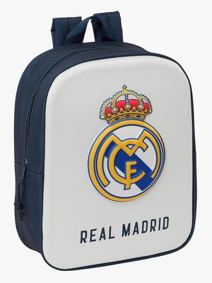 Real Madrid 3D Mini Ryggsäck 6L, Vit/marin