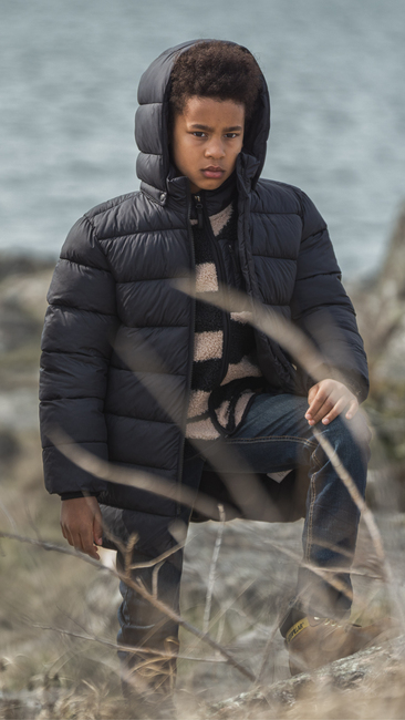 Didriksons Scoria Puffjacka, Black