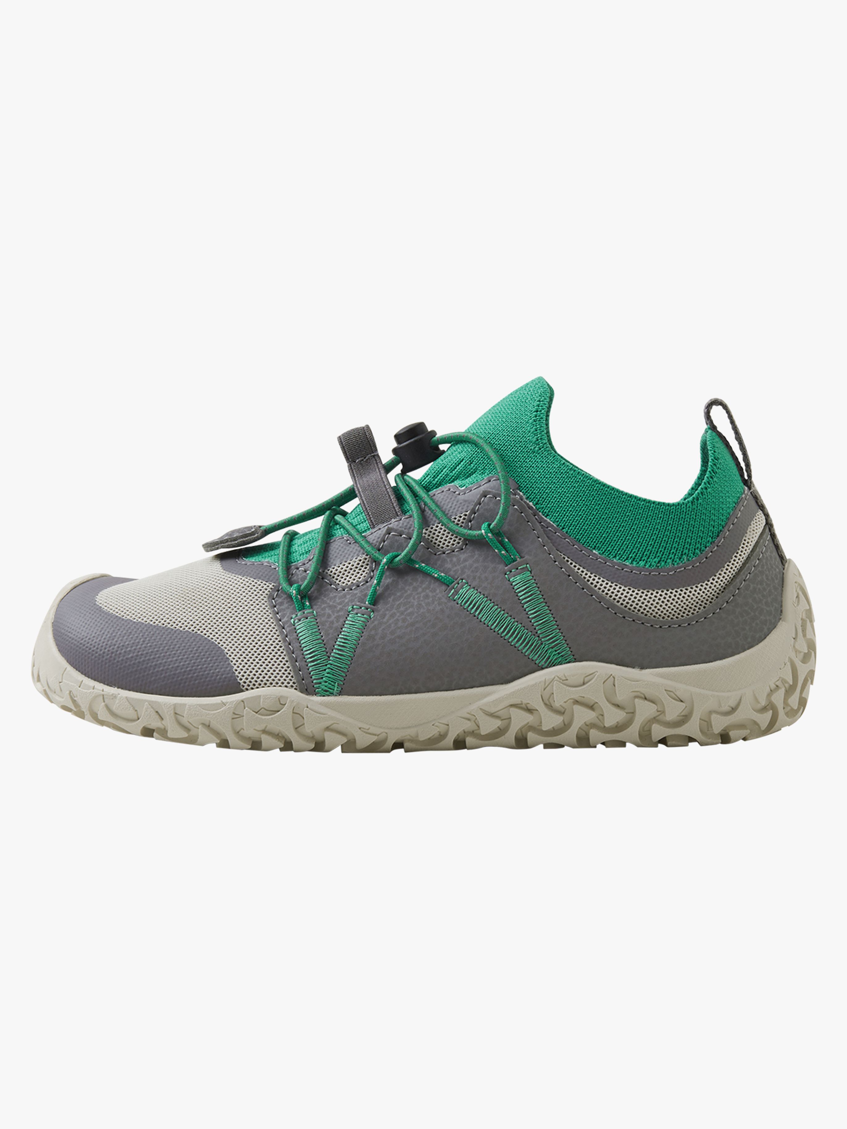 Reima Vaellus Barefoot Sneakers, Earthy Beige, 38