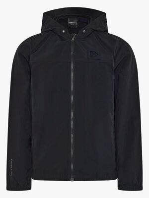 Didriksons Jasper Winddichte Trekkingjacke, Schwarz