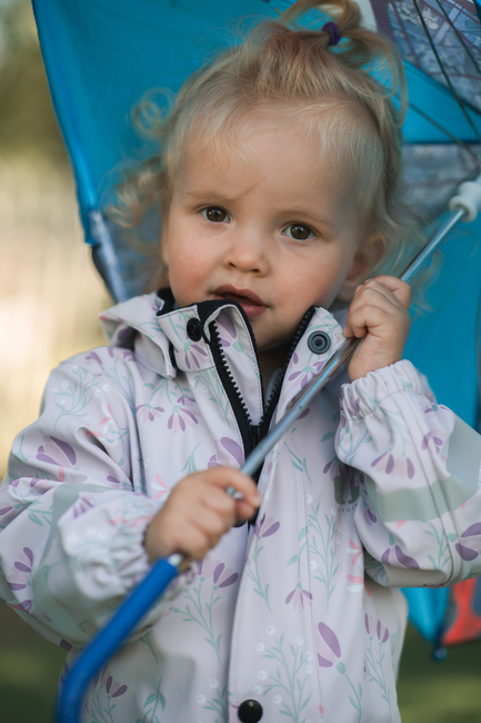 Lindberg Vattholma Regnoverall, Lavender/Pink