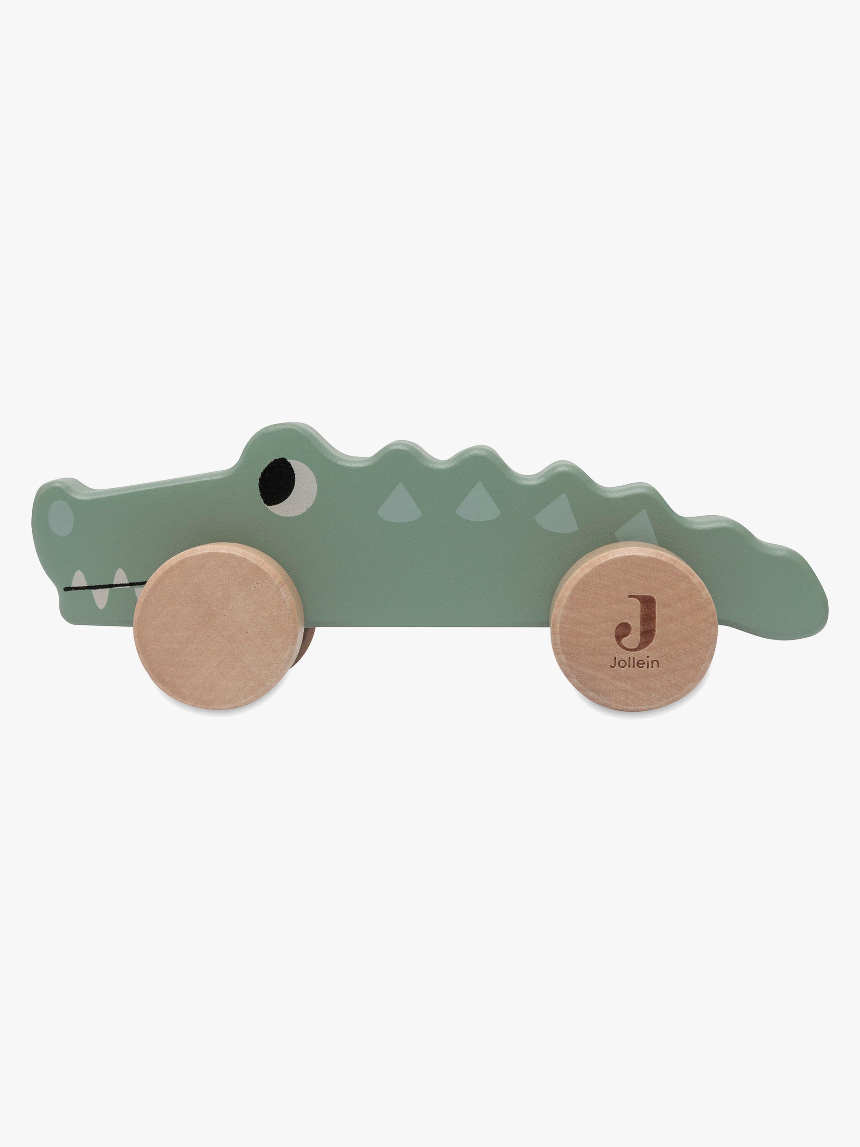 Jollein Krokodil På Hjul Jungle Jambo Träleksak