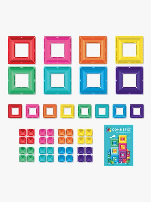 Connetix Magnetiska Byggklossar Bright Portal 48 Delar