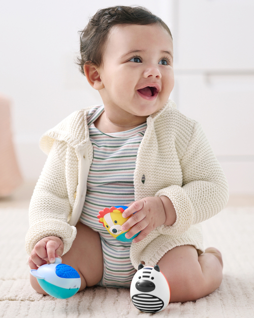 Skip Hop Jungle Beats Maraccas Aktivitetsleksak Djur