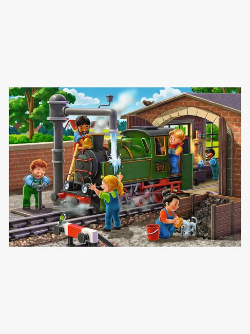 Ravensburger Airplane & Train Repairs Pussel 2x24 Bitar